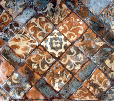 Medieval tiles in Winchester Cathedral 450.png