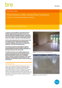 Tiled floors with underfloor heating.png
