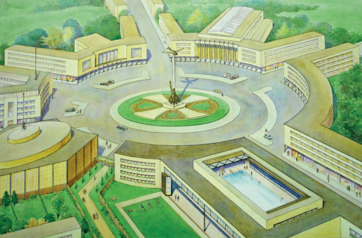 Design for a post war roundabout in Birmingham.jpg
