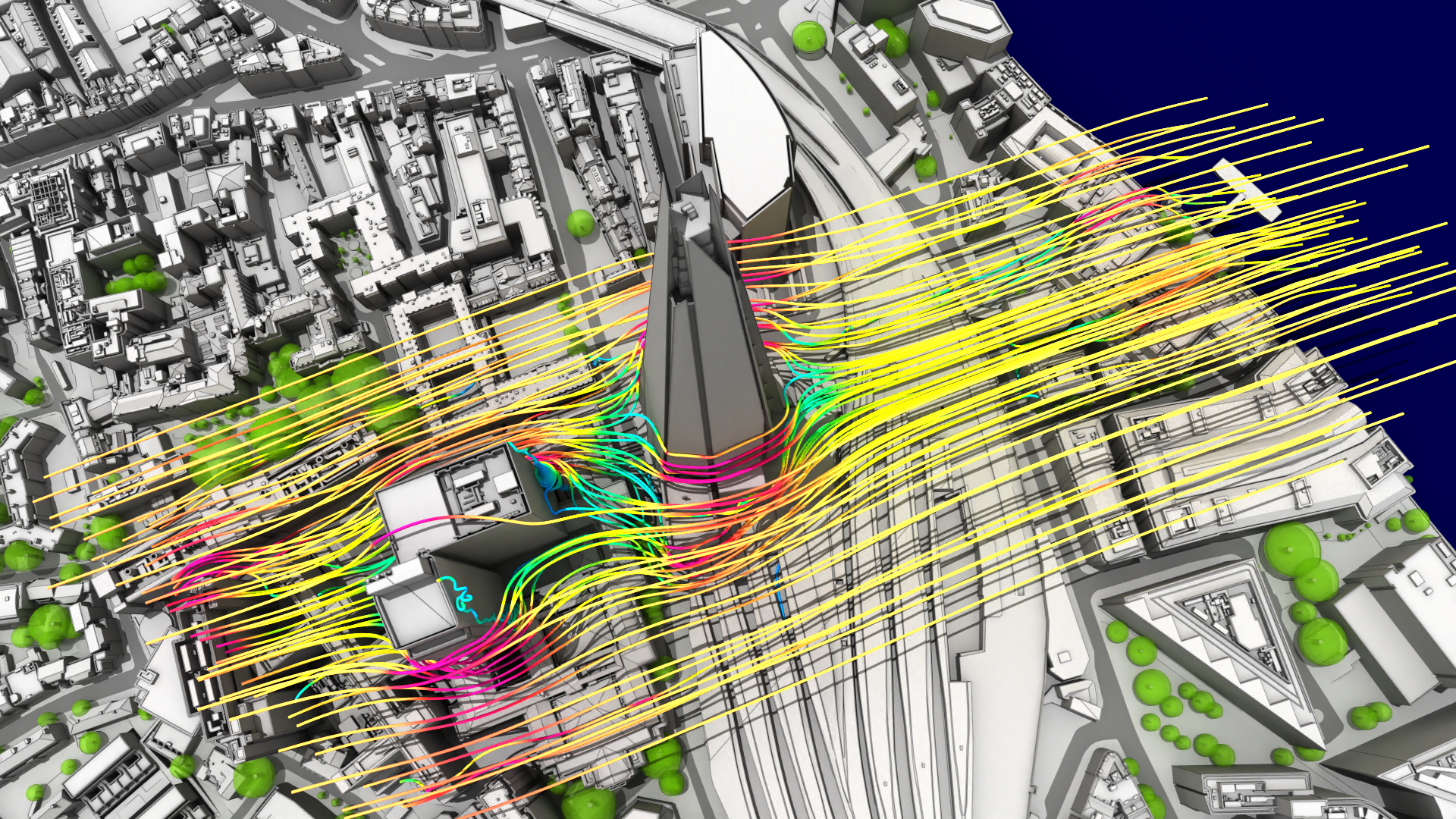 Cloud-based wind simulation by SimScale 3D London model by AccuCities.png