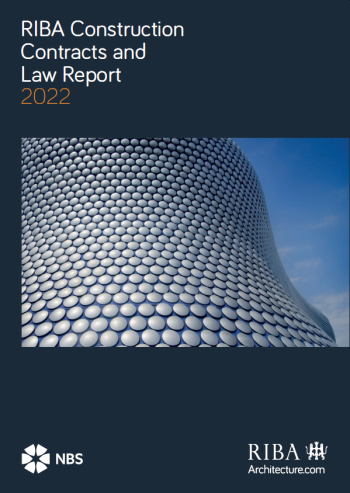 RIBA Construction Contracts and Law Report 2022 350.png