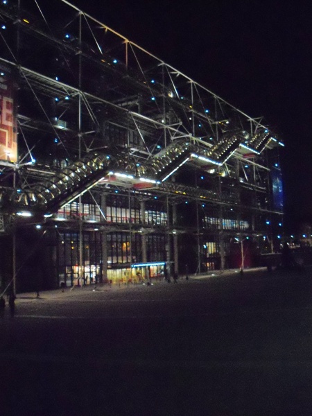 File:Pompidou Centre at Night.JPG