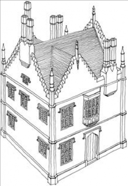 File:Reconstruction of Bromley Hall .jpg