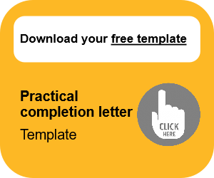 Practical completion letter template