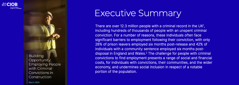 CIOB Employing People with Criminal Convictions Report ExSum cover 1000 .jpg