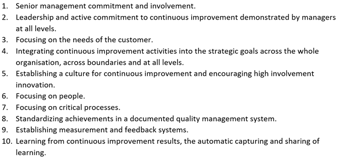Ten essential criteria of continuous improvement (Kaye & Anderson, 1998).png