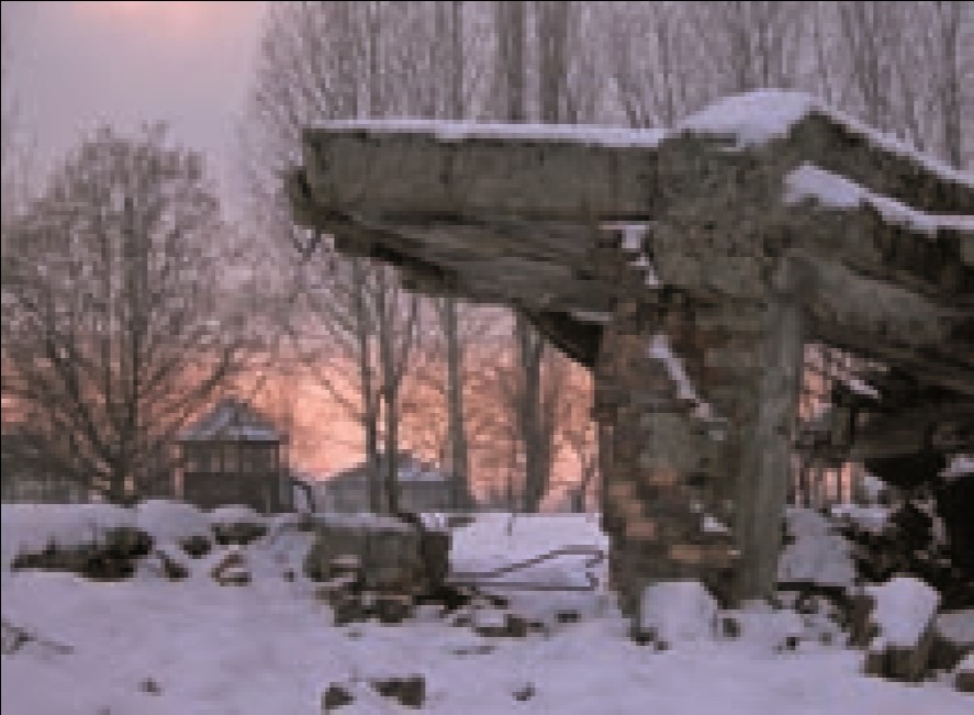 The partially destroyed gas chambers of Birkenau.jpg