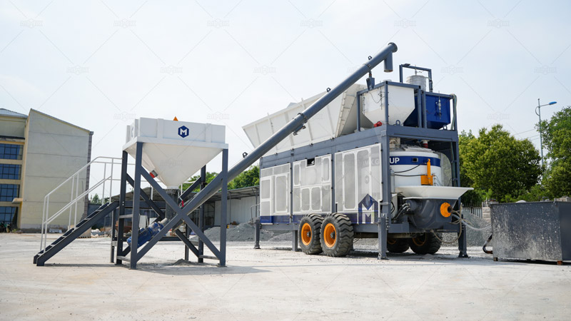 AIMIX AJP40 Mobile Concrete Plant with Pump for Various Small-Scale Construction Projects.jpg