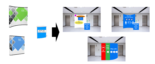 Covid displays Modular displays configurations.png