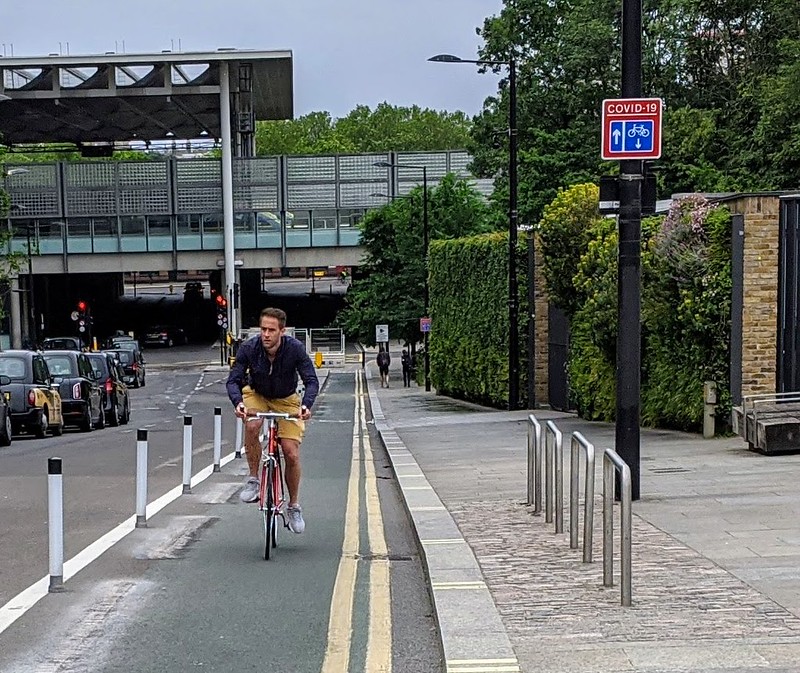 Pop-up cycle lanes - Designing Buildings