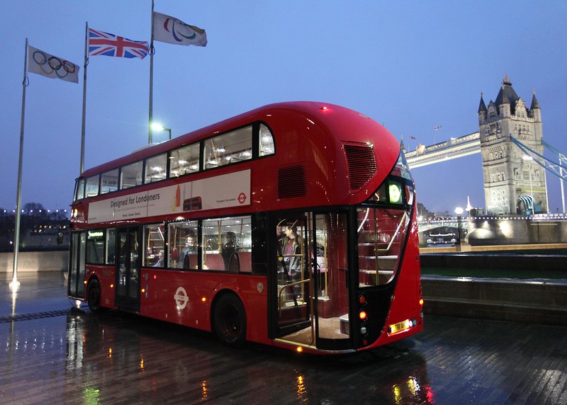 New routemaster Tower Br TfL Flickr.jpg