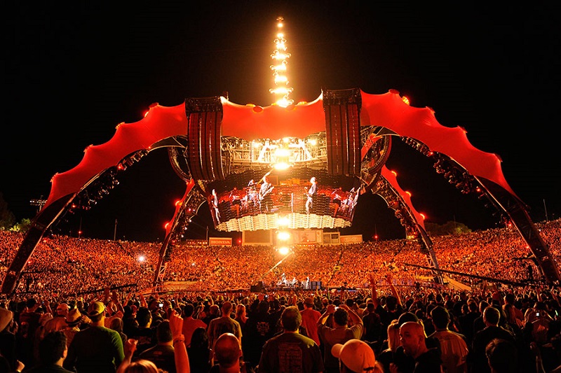 rock concert stage design