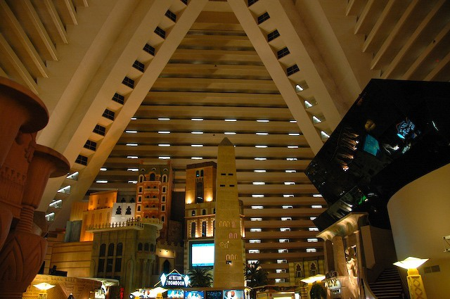 Luxor Las Vegas Designing Buildings