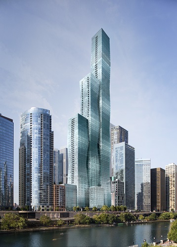Vista Tower Chicago Designing Buildings
