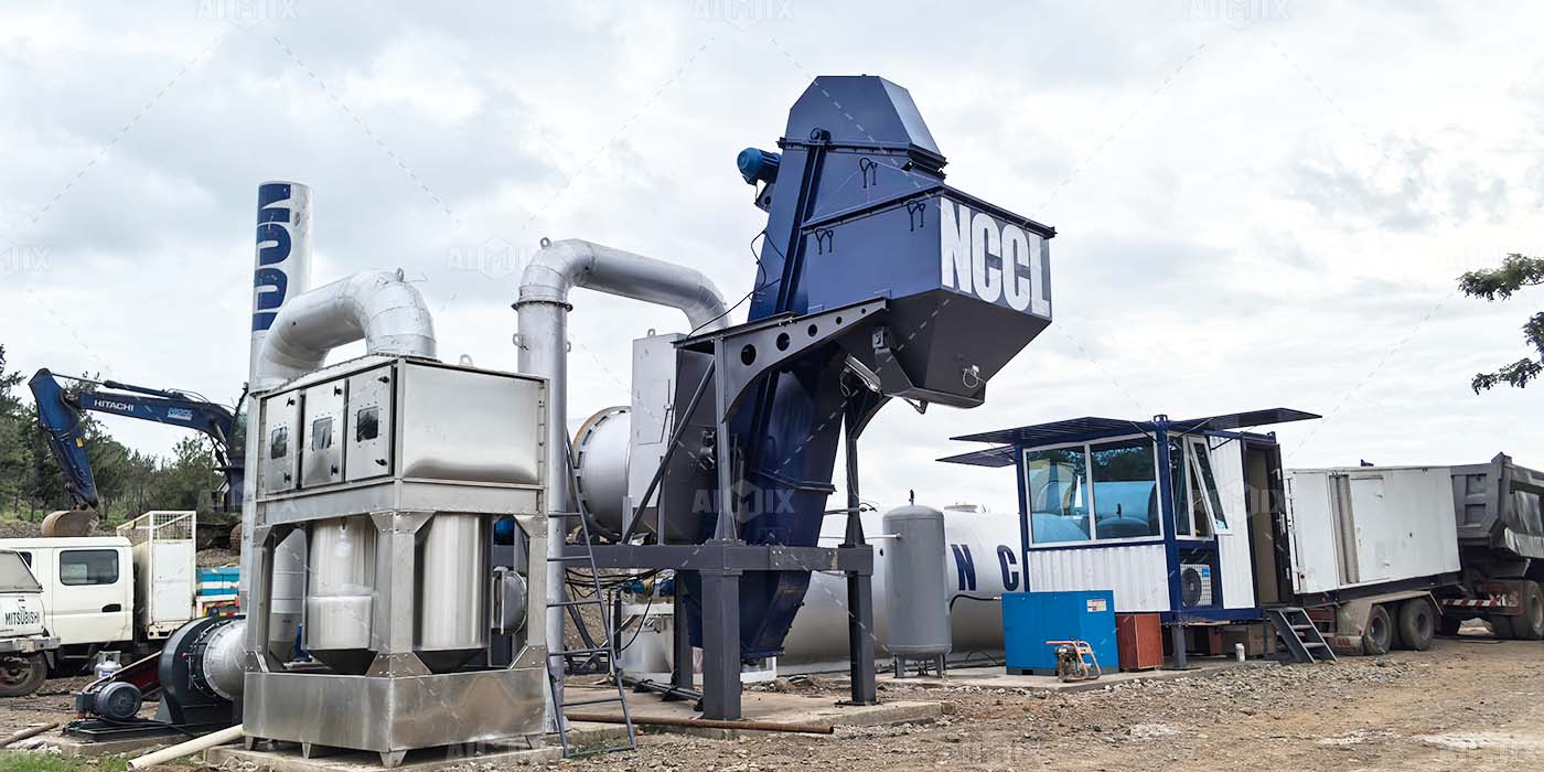 40 tph asphalt drum mixing plant in Fiji for road construction.jpg