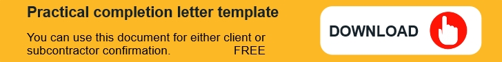 Practical completion letter template