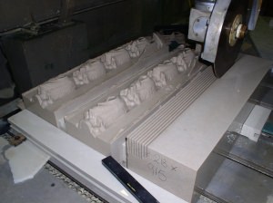 Machining Fenchurch St swags.jpg