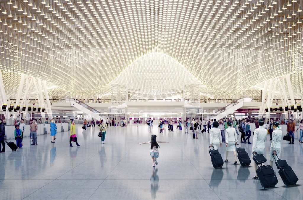 Taiwan Taoyuan International Airport Terminal 3 interior.jpg