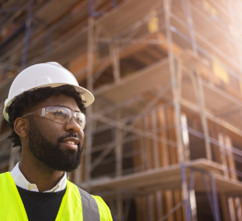 CIOB Project manager at a residential construction site 350.jpg