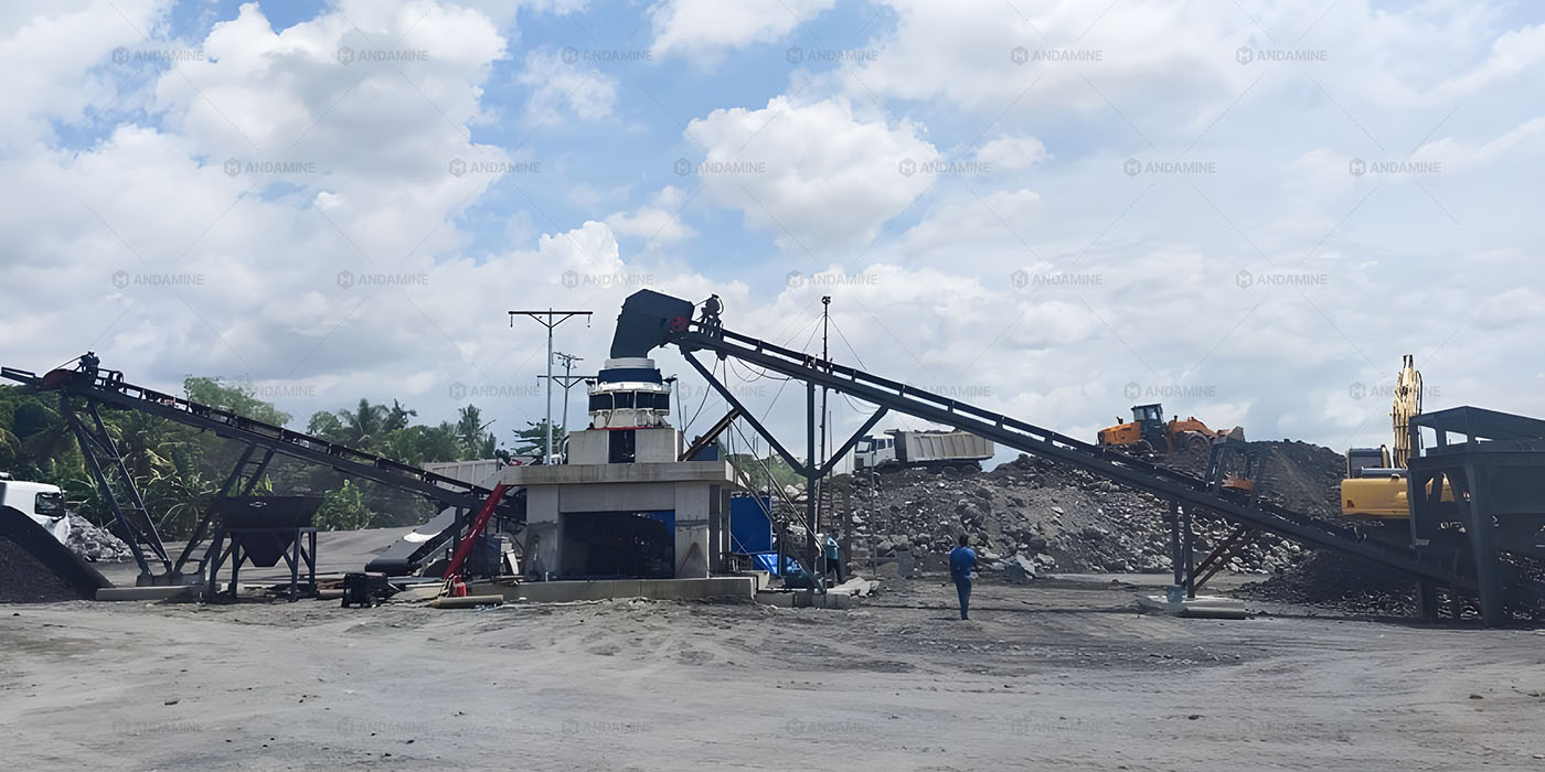 80 ton cone rock crusher plant for volcanic rocks Indonesia.jpg