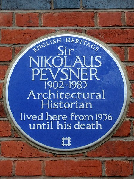 PevsnerBluePlaque.jpg