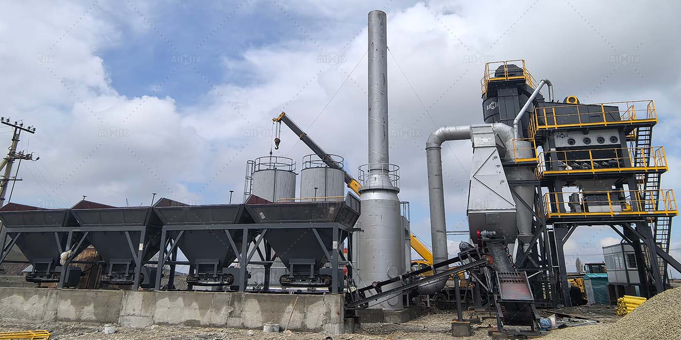 100tph asphalt mixing plant for supplying asphalt aggregates in Kyrgzstan.jpg