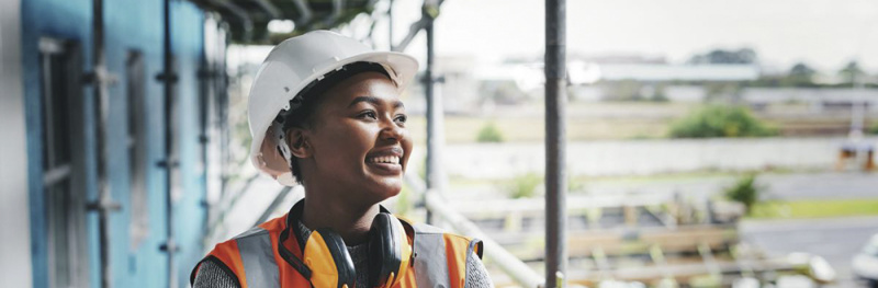 File:Woman wearing PPE on a construction site 1000.jpg