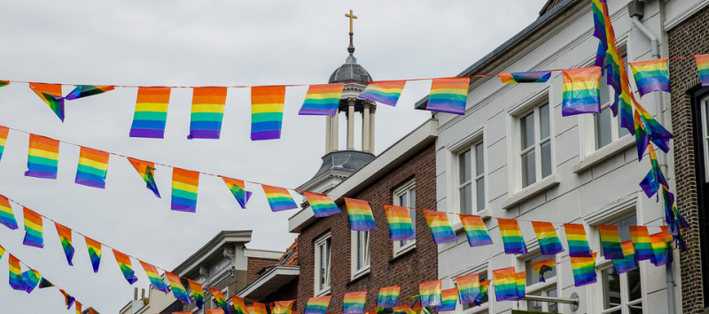 File:Pride Flags street.jpg
