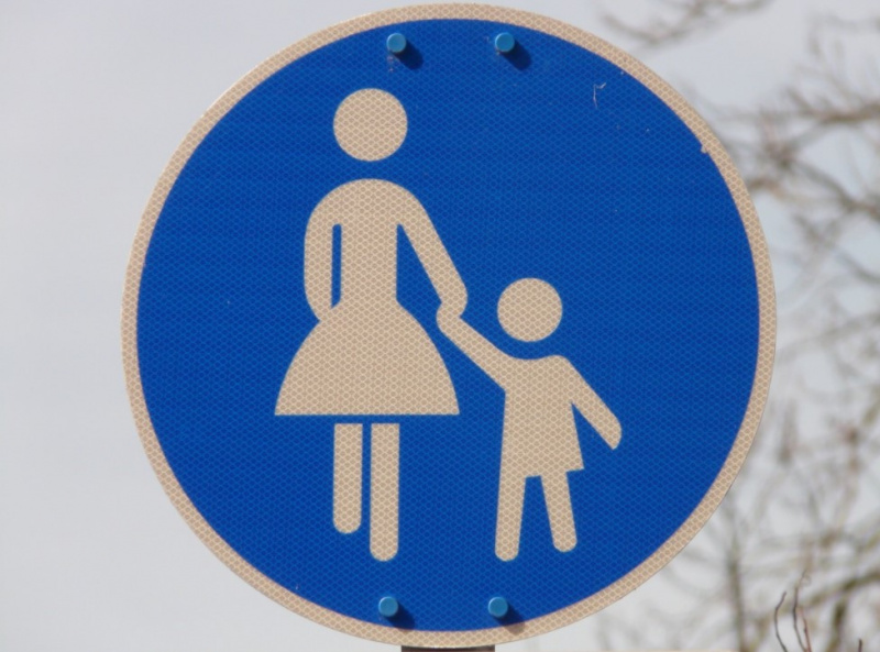 File:PedestrianSign.jpg