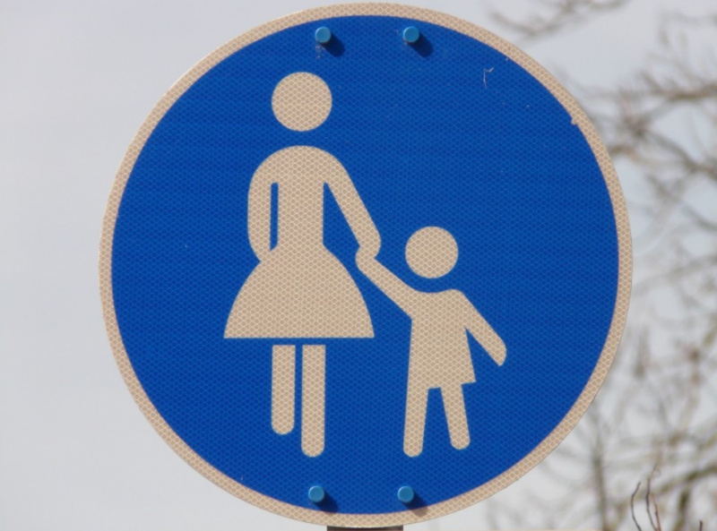 File:PedestrianSign.jpg