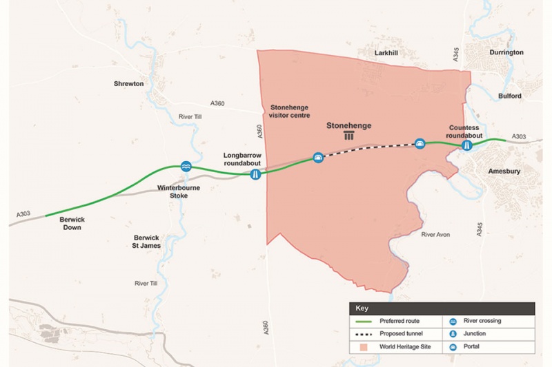 File:A303r oute stonehenge.jpg